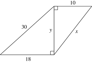 Digital SAT Math Practice Test 75: Triangles_SATPanda.com